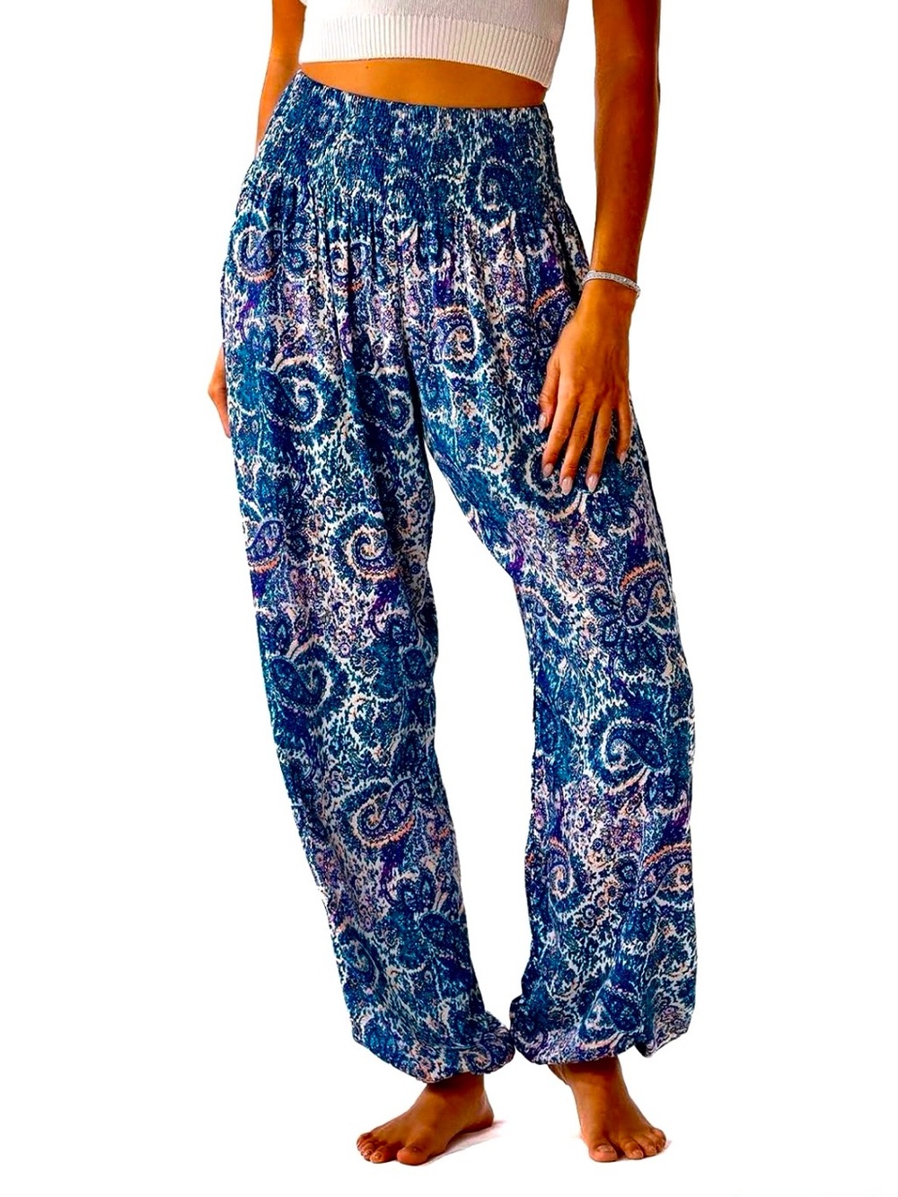 Lotus and Luna Women's Harem Pants